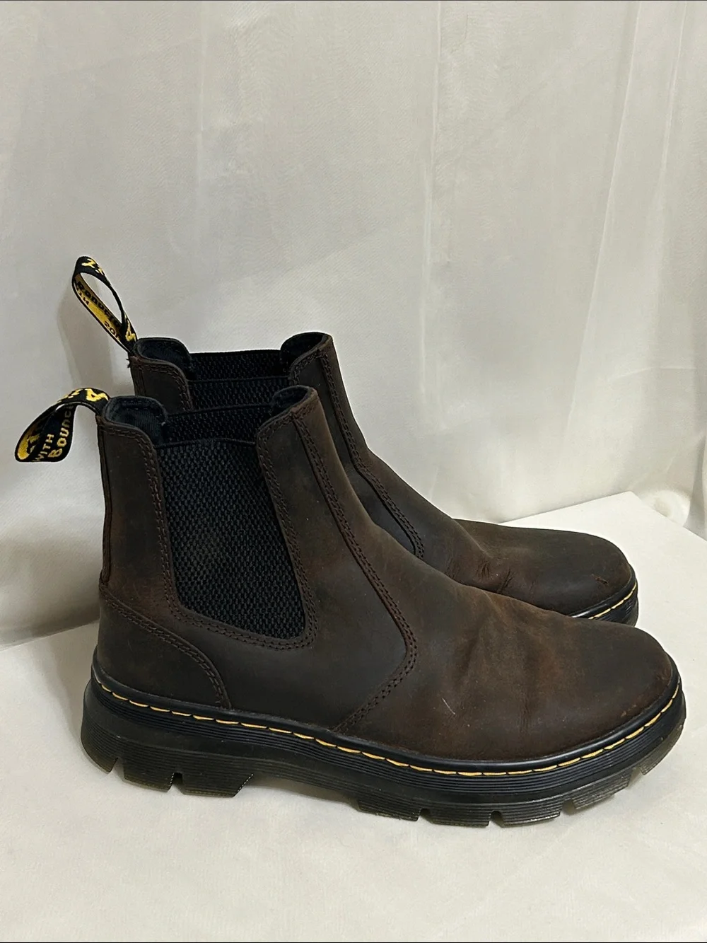 Dr Martens EMBURY Crazy Horse Leather Casual Boots